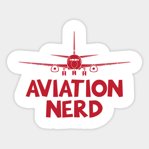 Aviation Nerd Sticker by Aviation Goodies